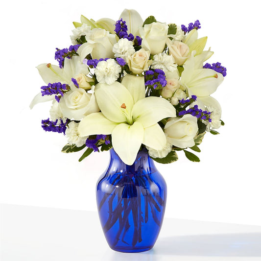 Sapphire Rush Bouquet –  Deeshay Custom Design, Goldsboro NC