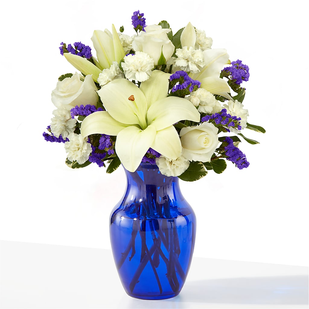 Sapphire Rush Bouquet –  Deeshay Custom Design, Goldsboro NC