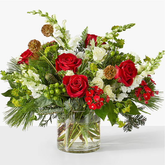 Deck the Halls Bouquet –  Deeshay Custom Design, Goldsboro NC