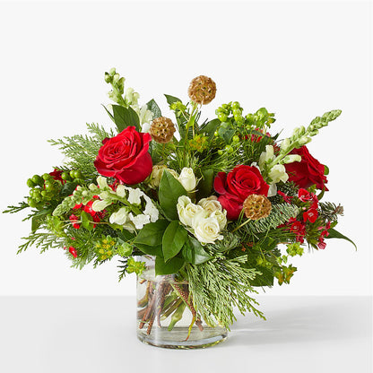 Deck the Halls Bouquet –  Deeshay Custom Design, Goldsboro NC