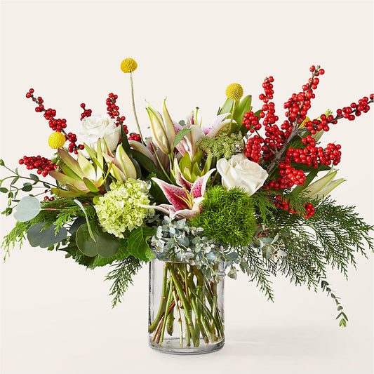 Berry & Bright Bouquet –  Deeshay Custom Design, Goldsboro NC