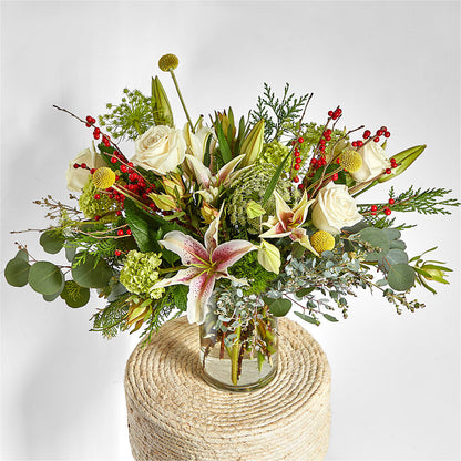 Berry & Bright Bouquet –  Deeshay Custom Design, Goldsboro NC
