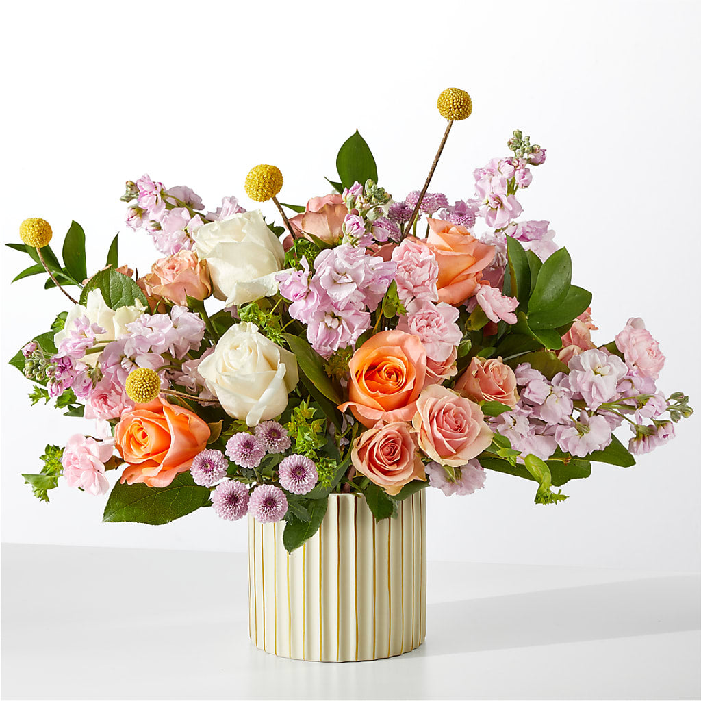 French Market Bouquet with Ivory Vase –  Deeshay Custom Design, Goldsboro NC