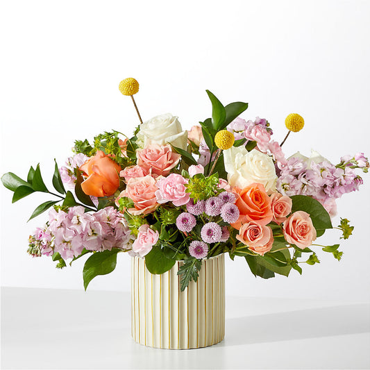French Market Bouquet with Ivory Vase – DEESHAY CUSTOM DESIGN, Goldsboro NC