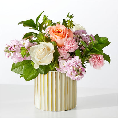 French Market Bouquet with Ivory Vase –  Deeshay Custom Design, Goldsboro NC