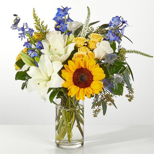 Wonderfully Sunny Bouquet –  Deeshay Custom Design, Goldsboro NC