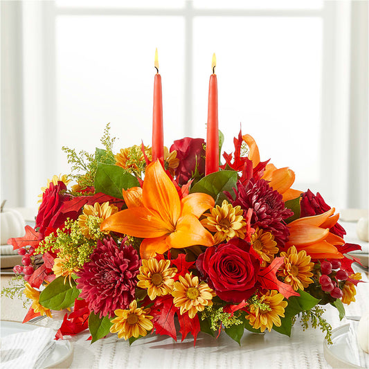 Autumn's Embrace Centerpiece –  Deeshay Custom Design, Goldsboro NC