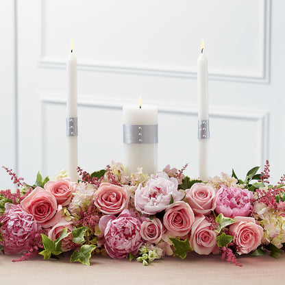Worldwide Romance Unity Candle Arrangement –  Deeshay Custom Design, Goldsboro NC