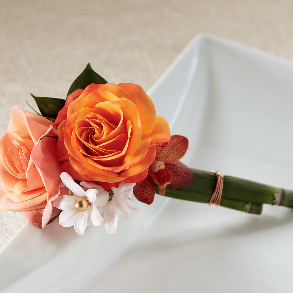Sunset Dream Boutonniere –  Deeshay Custom Design, Goldsboro NC