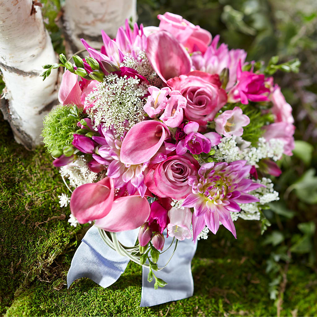 Pink Profusion Bouquet –  Deeshay Custom Design, Goldsboro NC