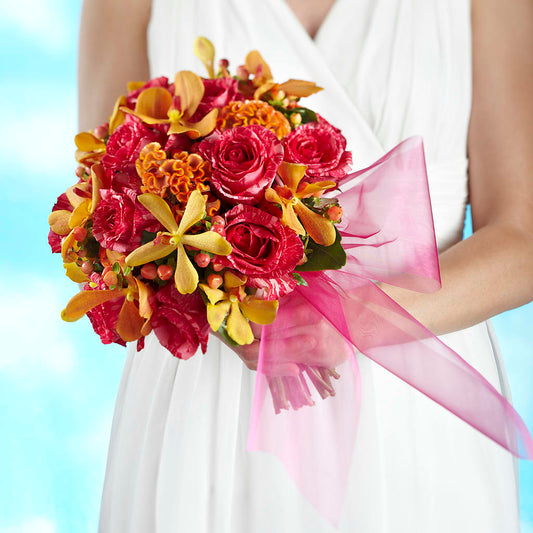 Brilliant Shades of Love Bouquet –  Deeshay Custom Design, Goldsboro NC