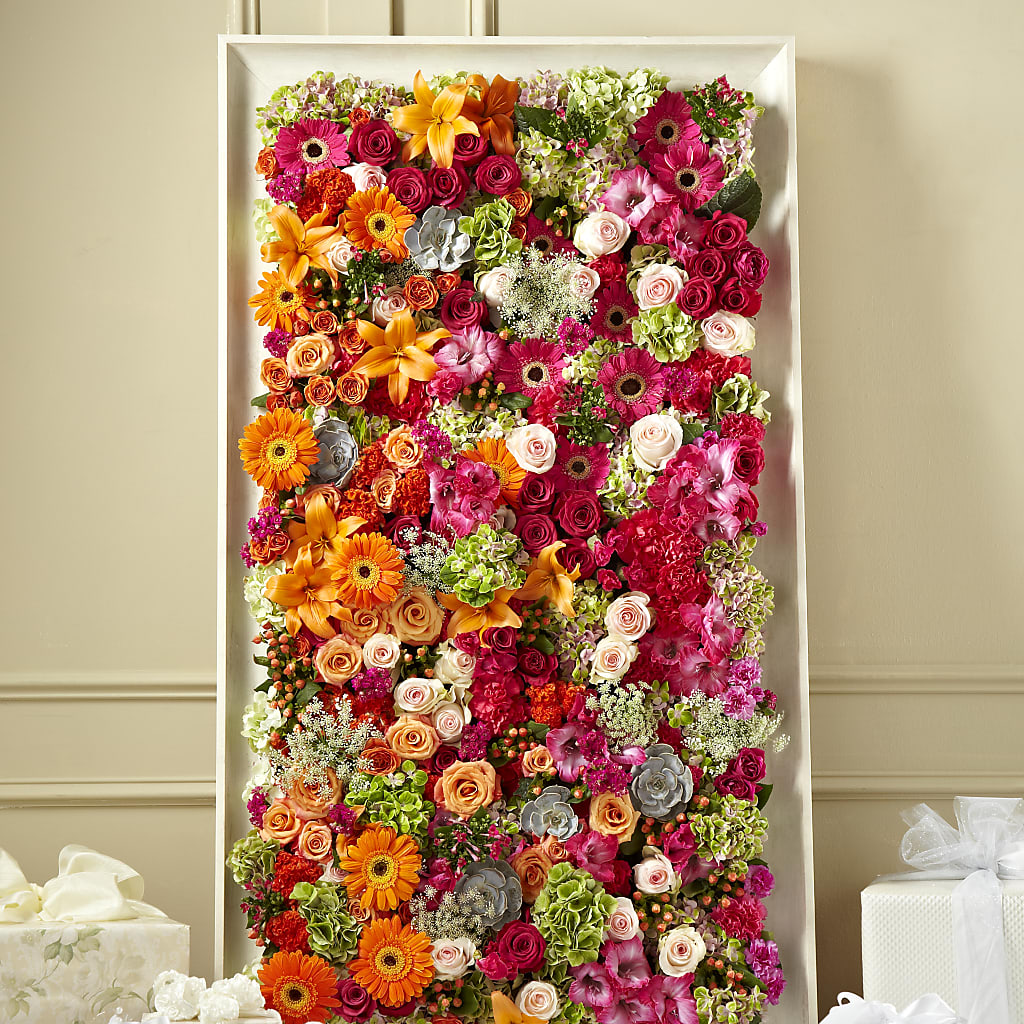 Fresh Picked Floral Wall –  Deeshay Custom Design, Goldsboro NC