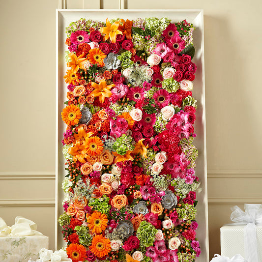 Fresh Picked Floral Wall –  Deeshay Custom Design, Goldsboro NC