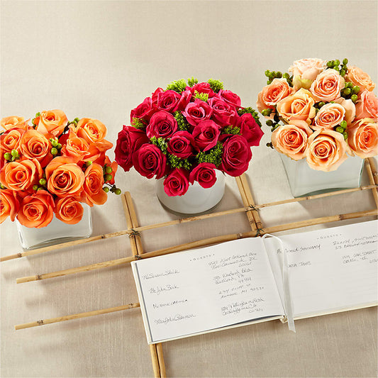 Dawn Rose Centerpiece –  Deeshay Custom Design, Goldsboro NC