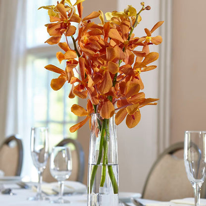 Orange Mokara Bud Vase –  Deeshay Custom Design, Goldsboro NC