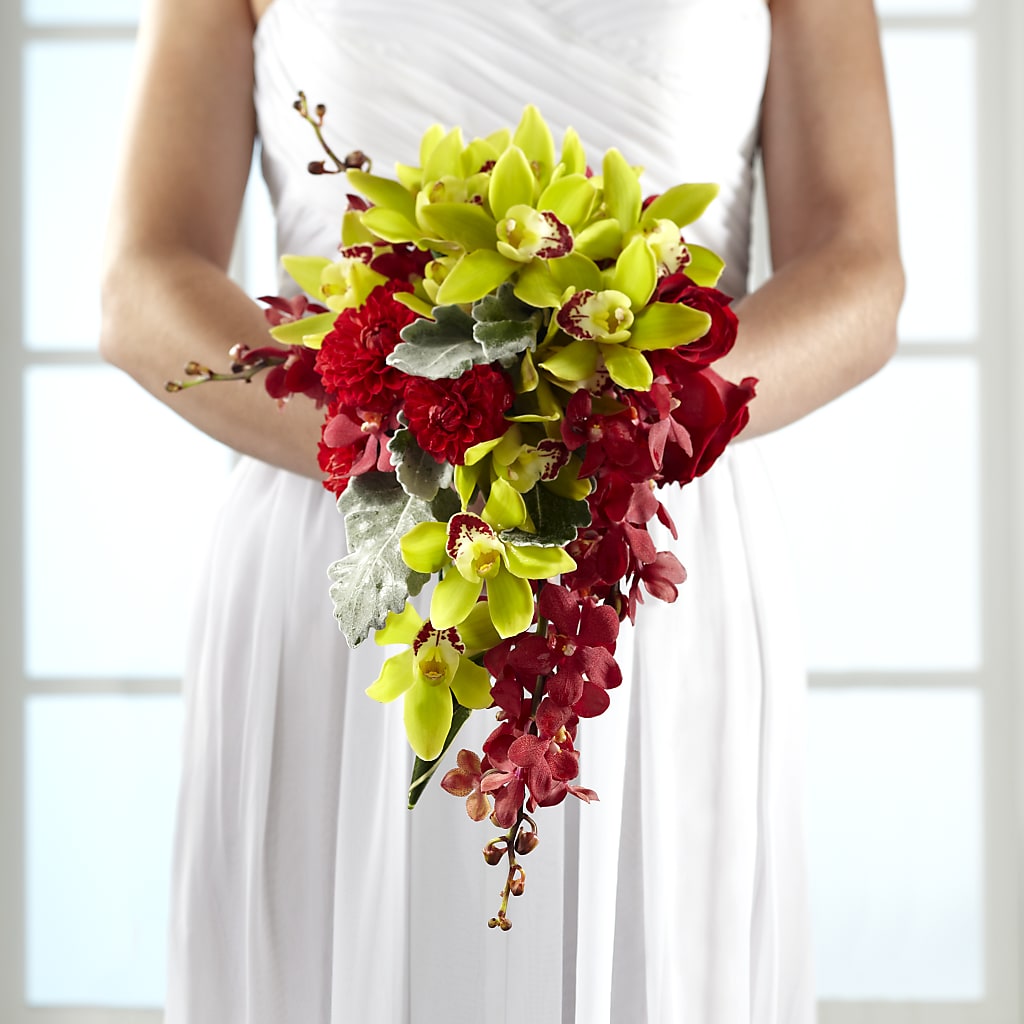 Elegant Orchid Bouquet –  Deeshay Custom Design, Goldsboro NC