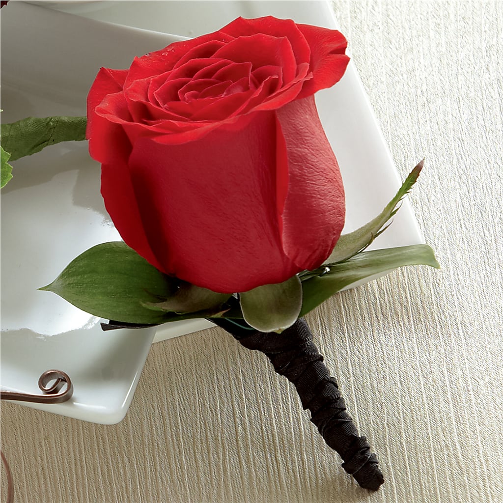 Red Rose Boutonniere –  Deeshay Custom Design, Goldsboro NC