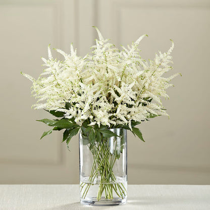 White Astilbe Bouquet –  Deeshay Custom Design, Goldsboro NC