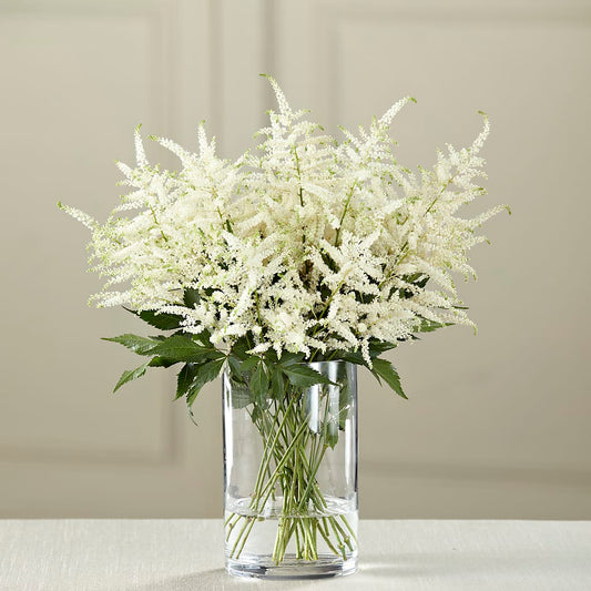 White Astilbe Bouquet –  Deeshay Custom Design, Goldsboro NC