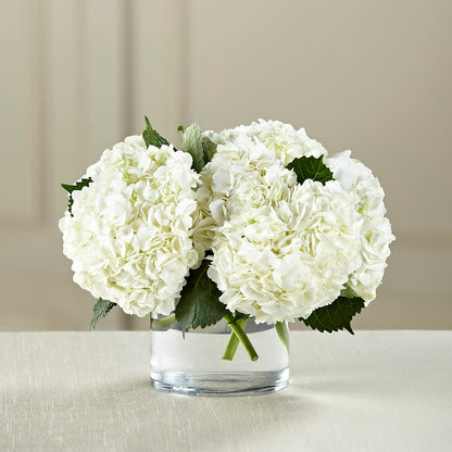 White Hydrangea Bouquet –  Deeshay Custom Design, Goldsboro NC