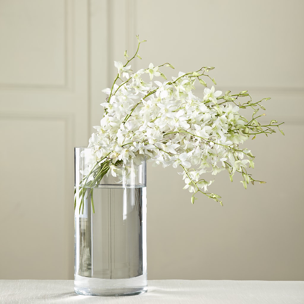 White Dendrobium Bouquet –  Deeshay Custom Design, Goldsboro NC