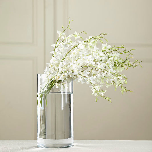 White Dendrobium Bouquet –  Deeshay Custom Design, Goldsboro NC