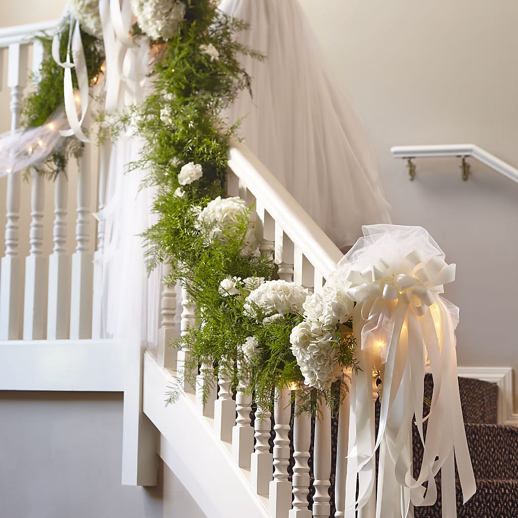 Champagne Dreams Garland –  Deeshay Custom Design, Goldsboro NC
